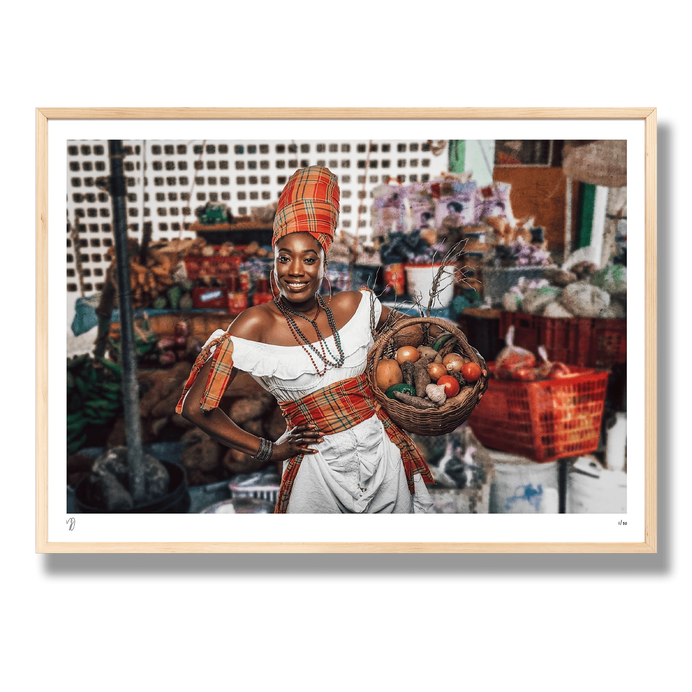 Merry Market Lady