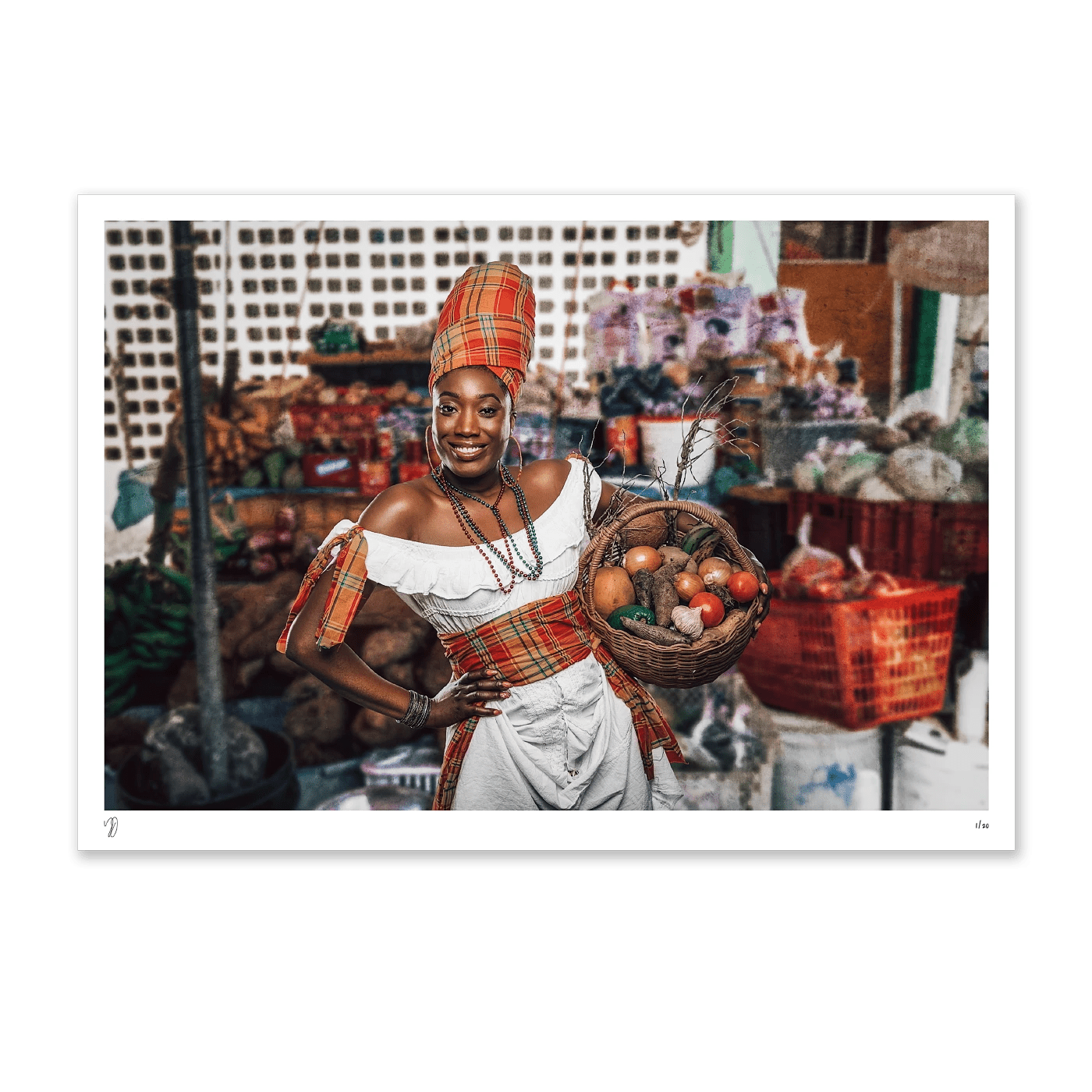 Merry Market Lady