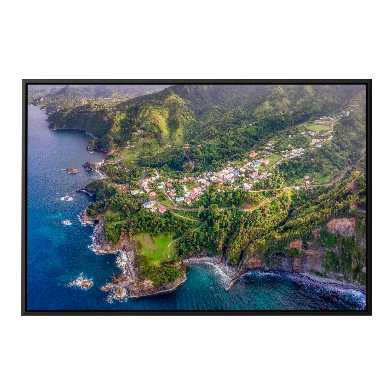 Vieille Case from Above