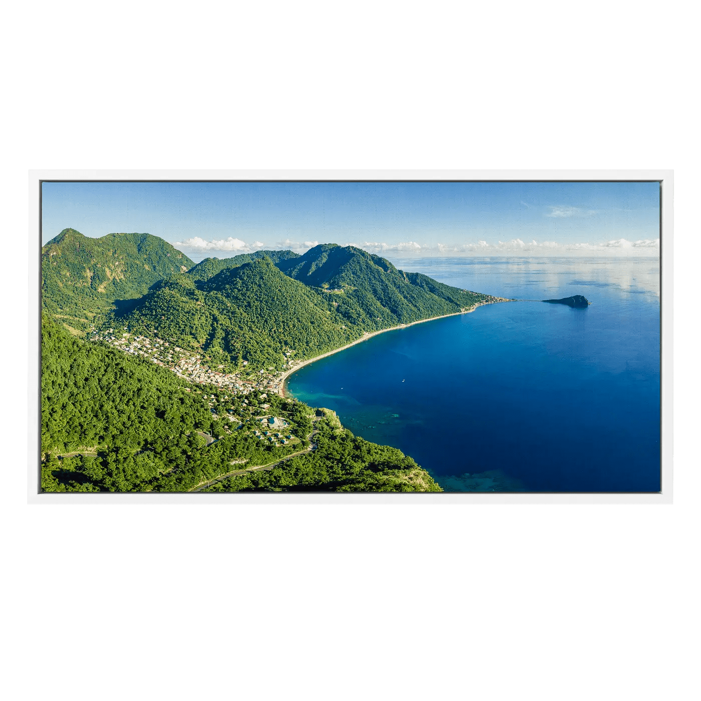 Soufriere From Above