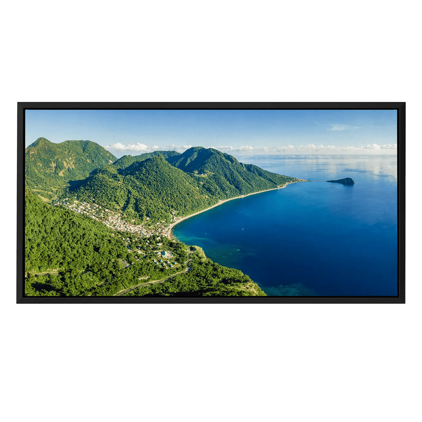 Soufriere From Above