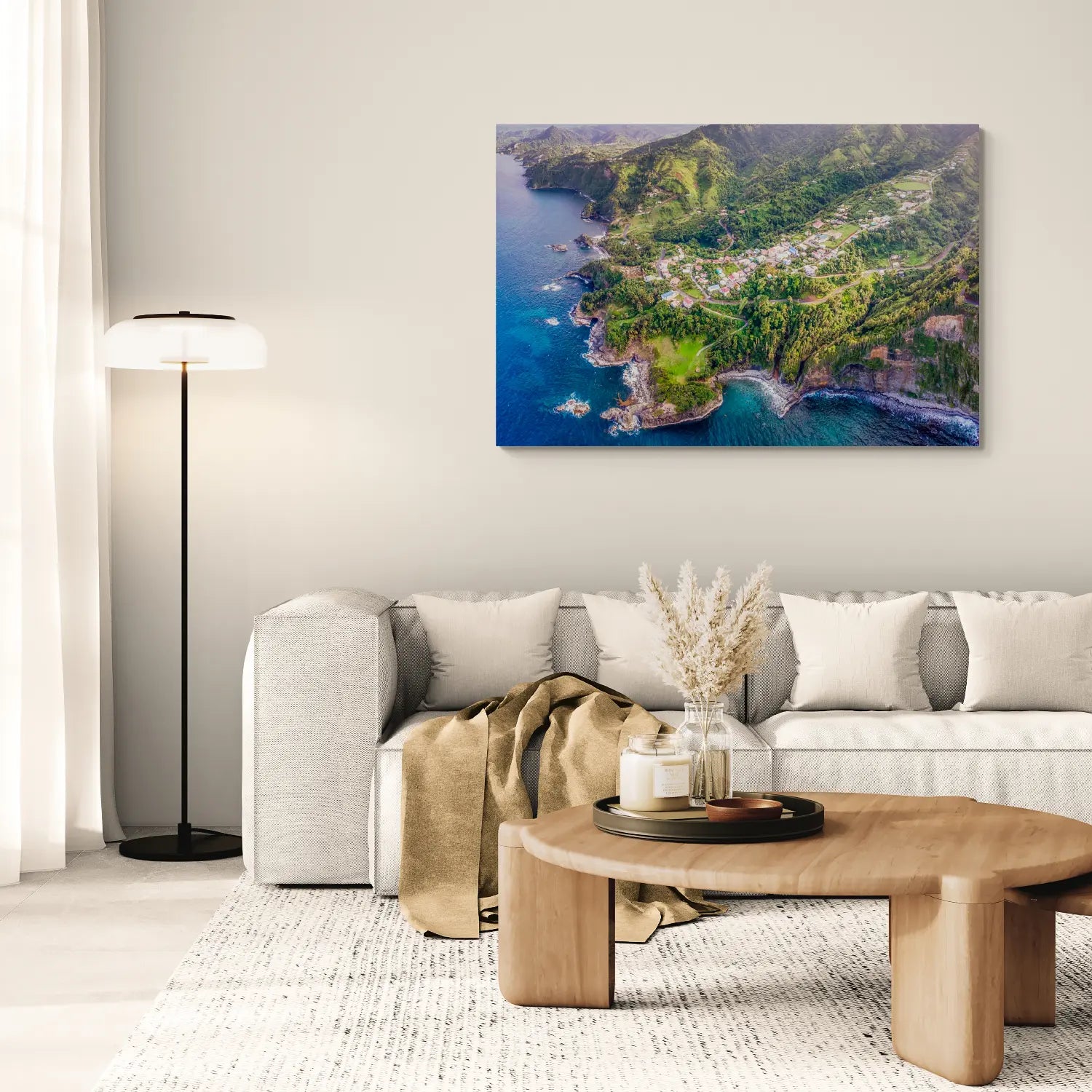 Vieille Case from Above