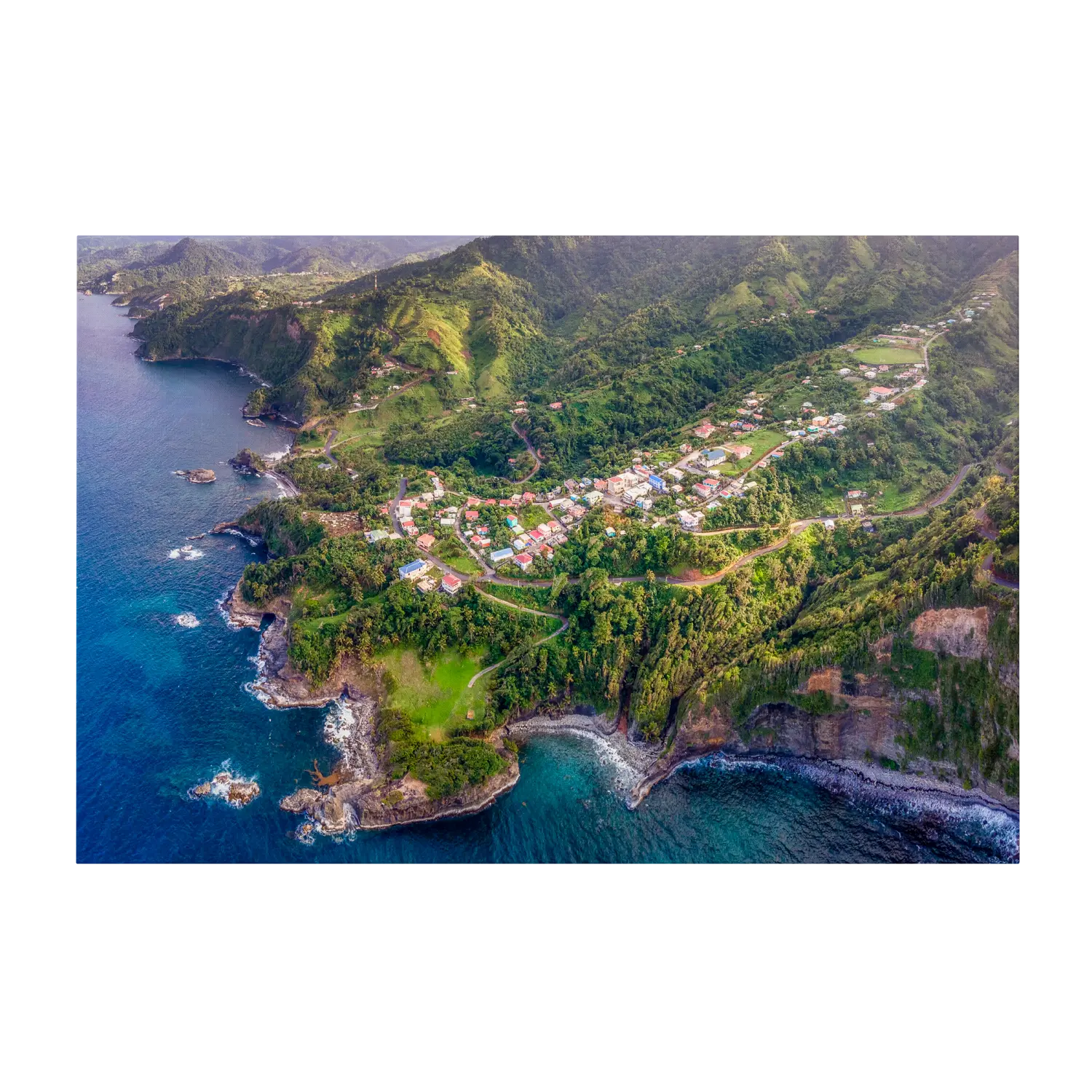 Vieille Case from Above