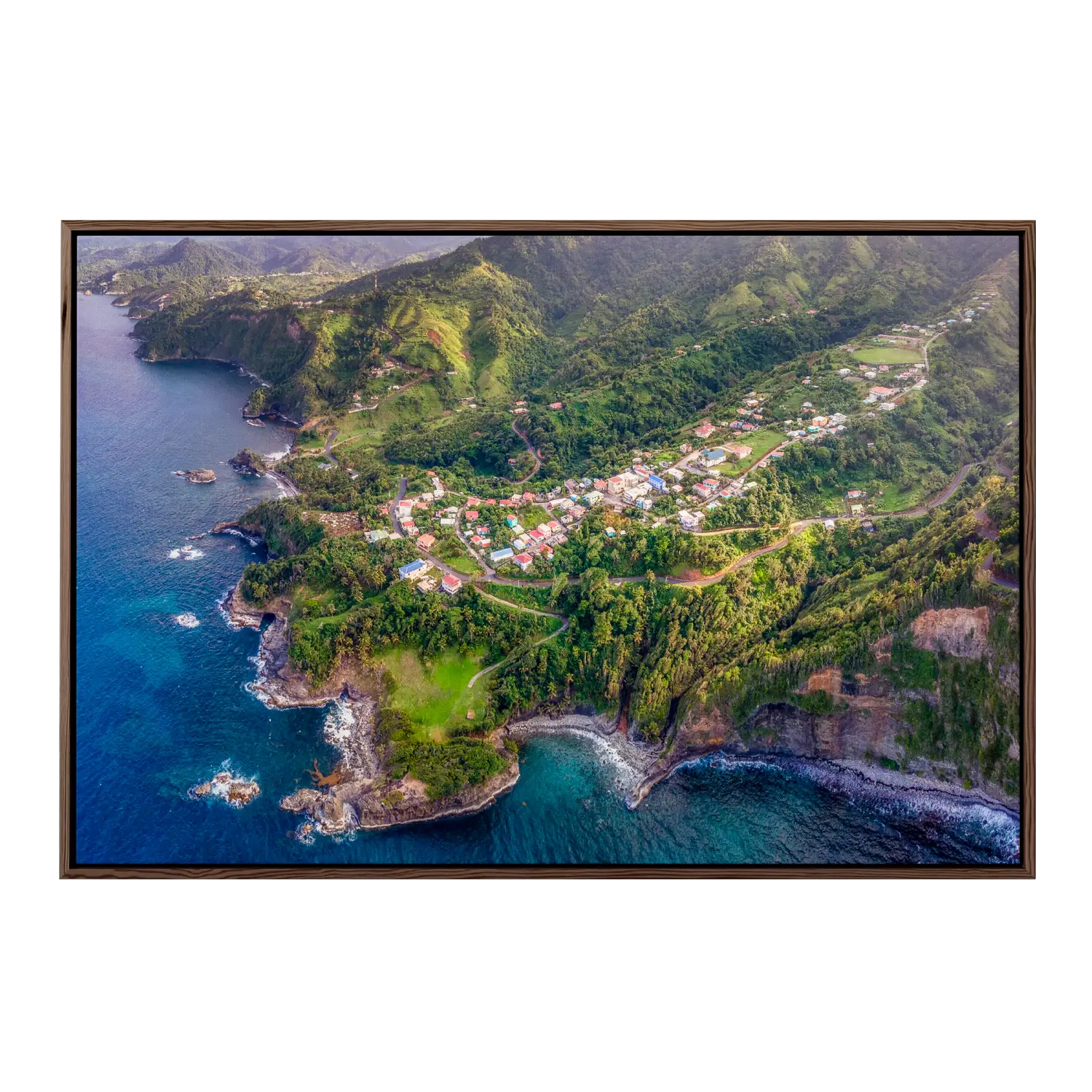 Vieille Case from Above