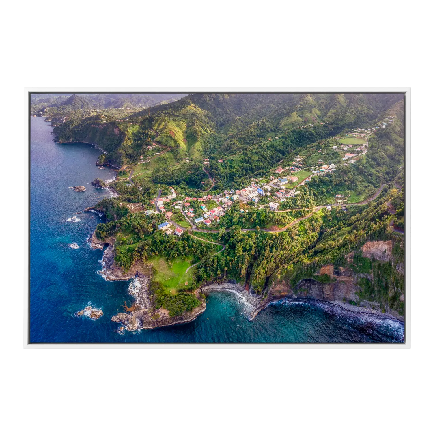 Vieille Case from Above