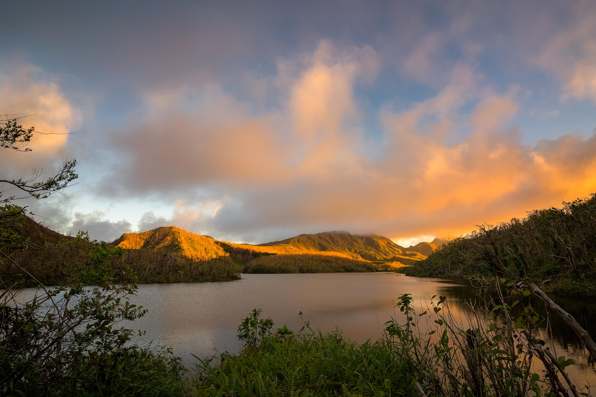 "Fire on the Lake" - How I got the shot