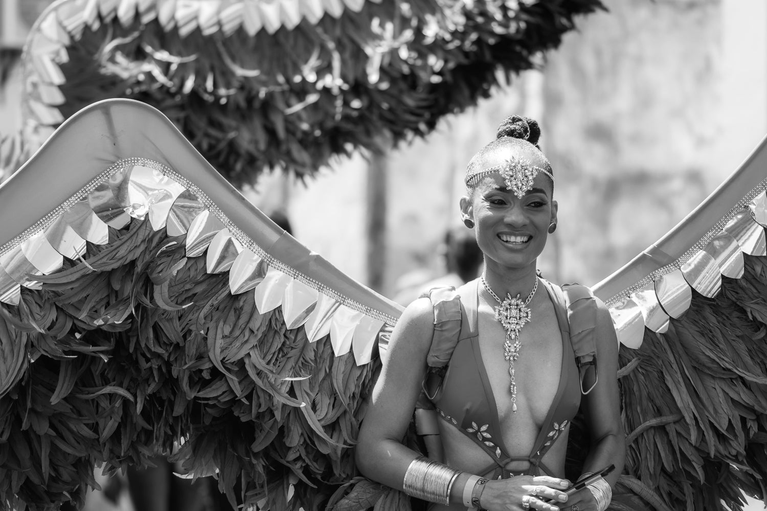 Capturing Carnival in monochrome