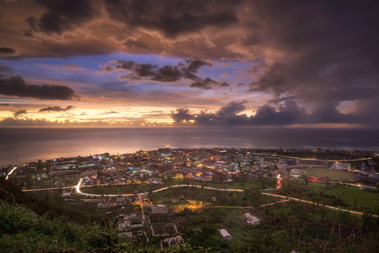 "Ominous Sunset" - How I got the shot