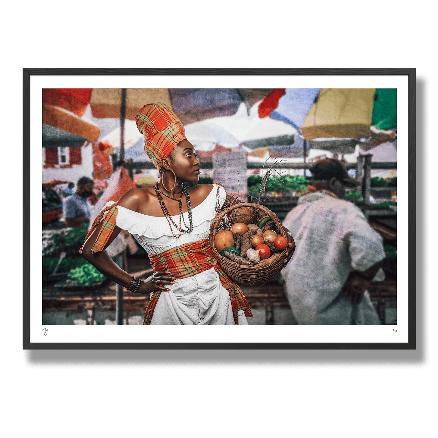 Stoic Market Lady