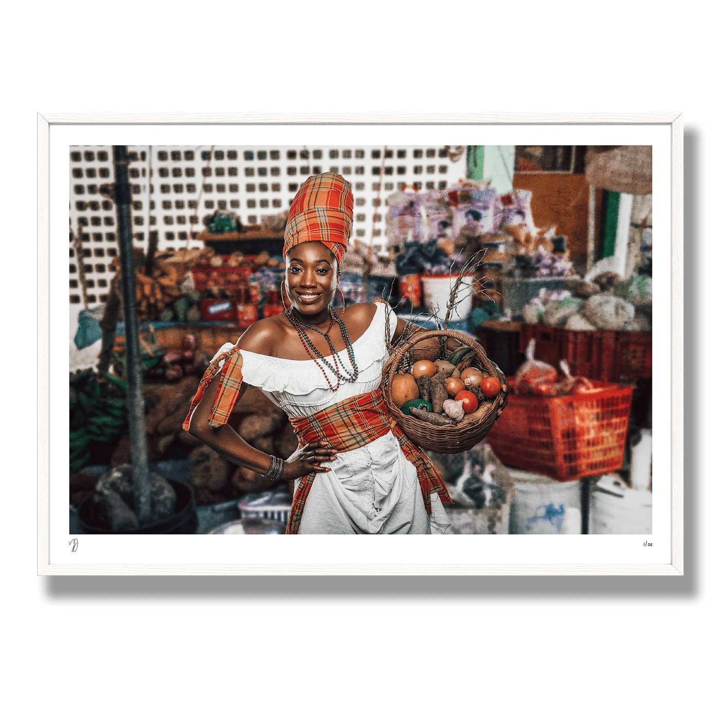 Merry Market Lady