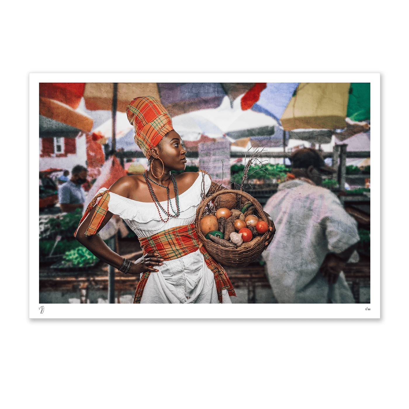 Stoic Market Lady