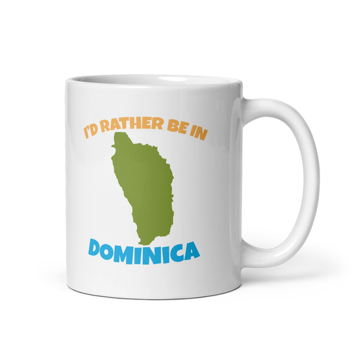 I'd Rather Be In Dominica Mug