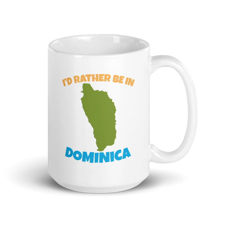 I'd Rather Be In Dominica Mug
