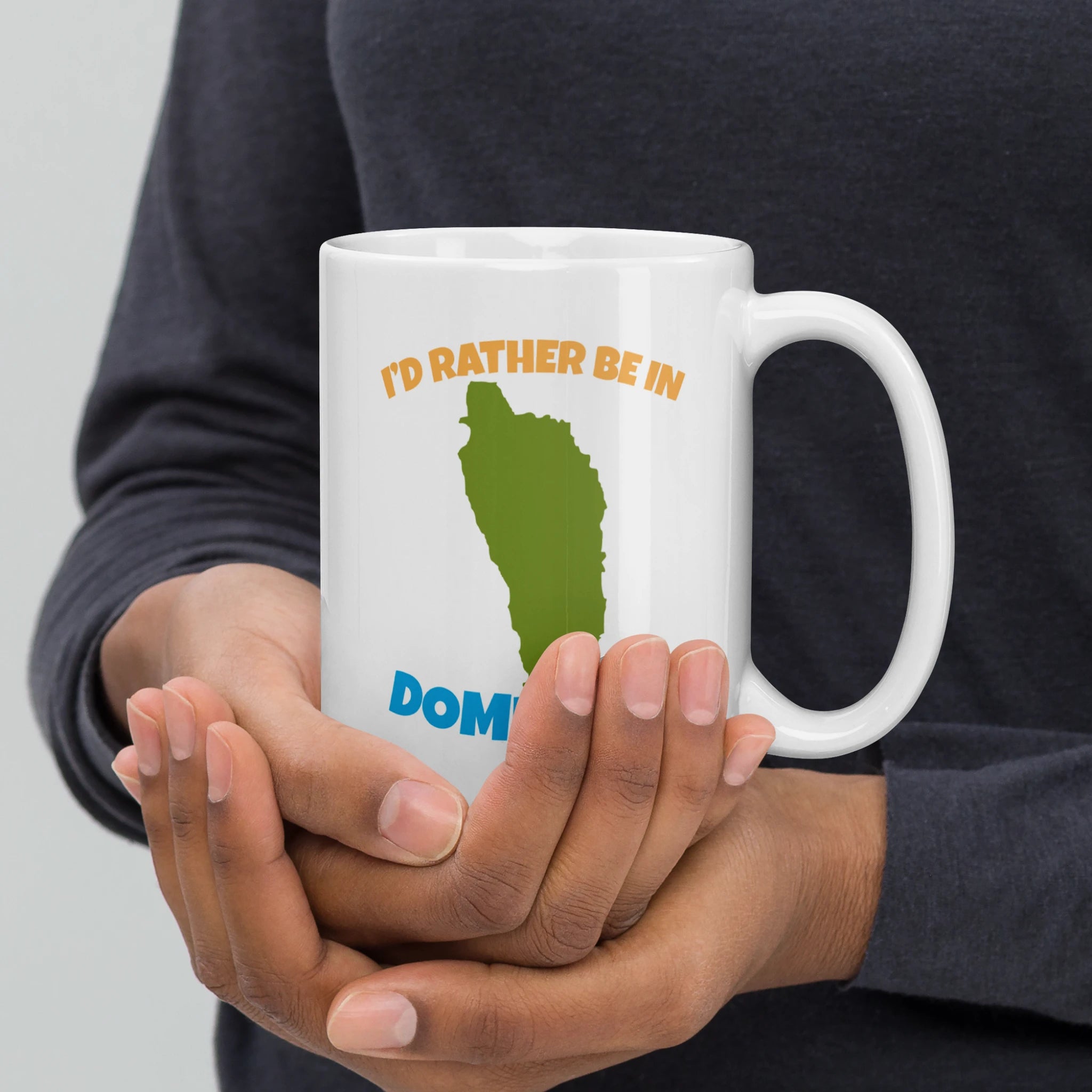 I'd Rather Be In Dominica Mug