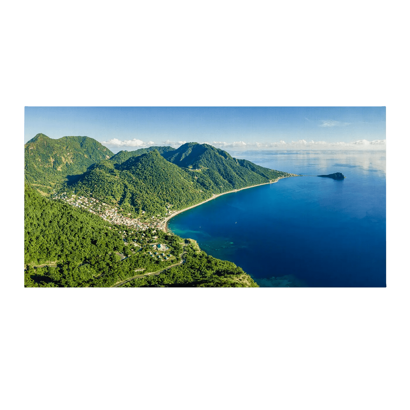 Soufriere From Above