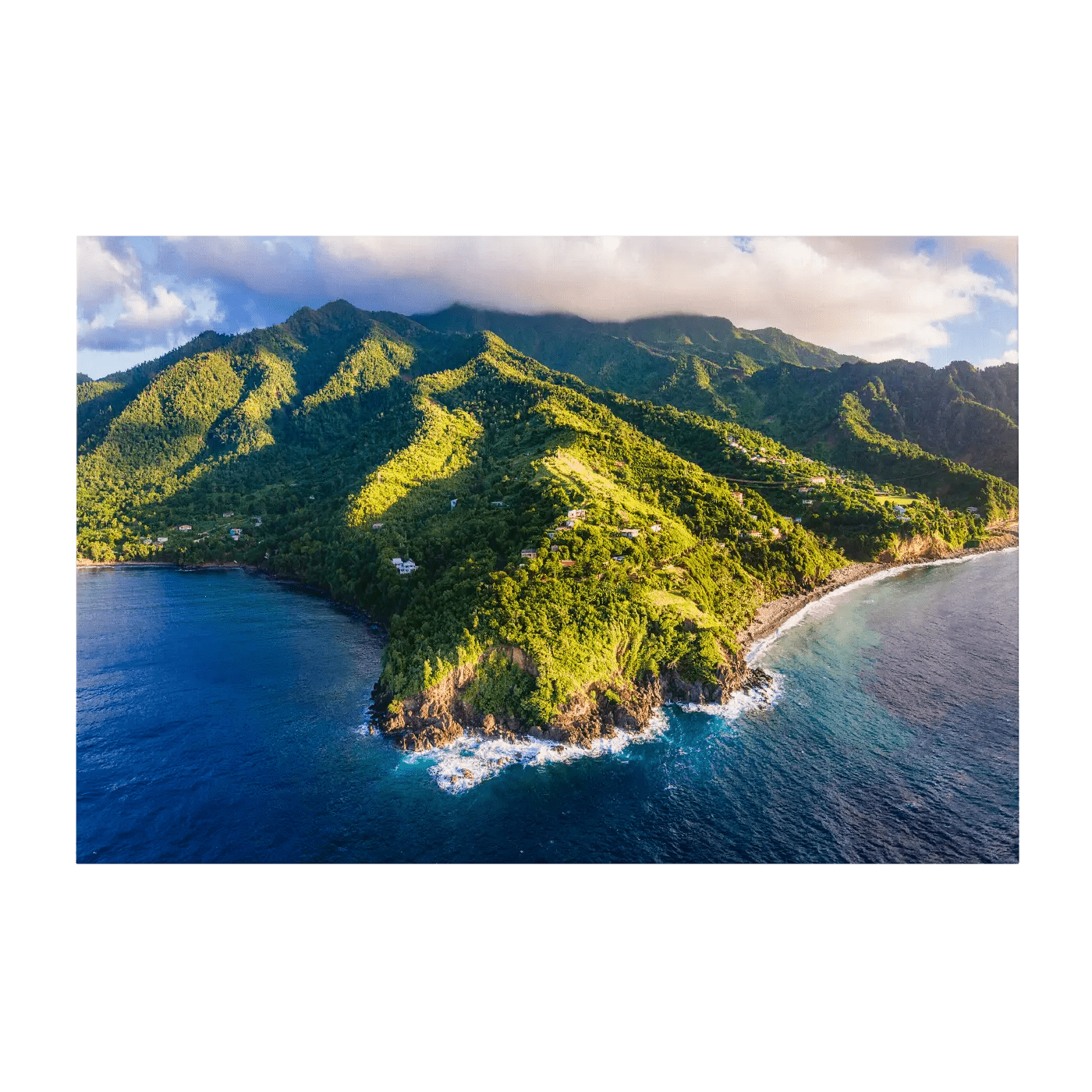 Pointe Carib from Above I