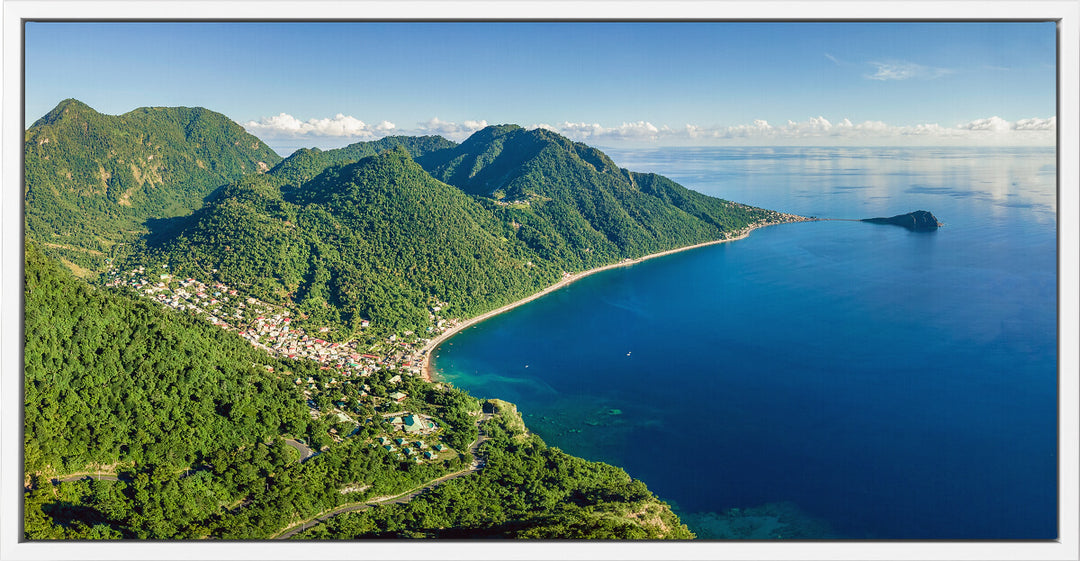 Soufriere From Above